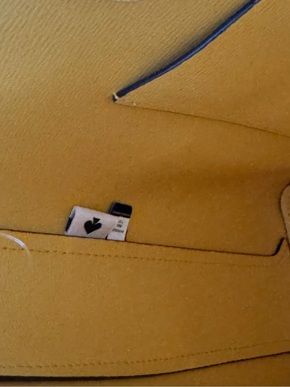 kate spade Yellow Pebbled Leather Shoulder Bag